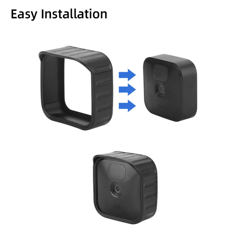 Silicone Protective Cover For Blink Outdoor/Indoor/XT1/XT2 Security Camera, Black Silicone Protective Cover For Blink Outdoor/Indoor/XT1/XT2 Security Camera, Black